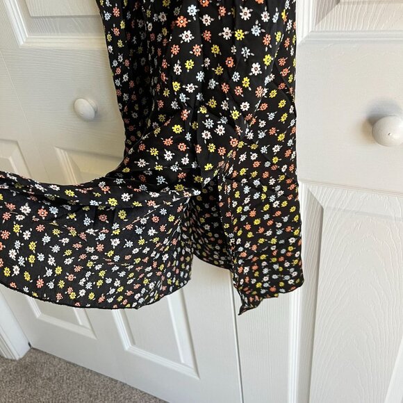 ATM Anthony Thomas Melillo Floral Printed Slip Dress Women's Size Medium M - Picture 5 of 7